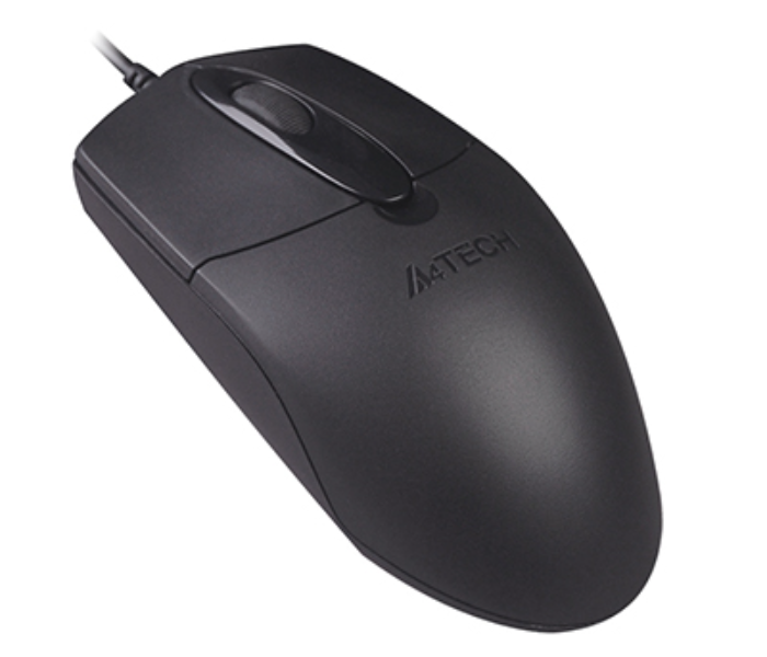 A4TECH OP-720D Wired Mouse - Black - Zoom Image 2