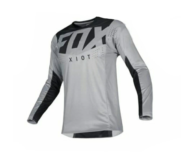 Fox XS Long Sleeve MTB Jersey - Light Grey - Zoom Image