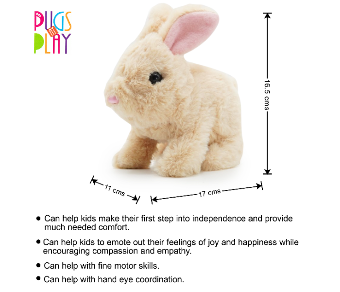 Pugs At Play ST-PAP11 Cookie Jumping Rabbit for Kids - Beige - Zoom Image 4