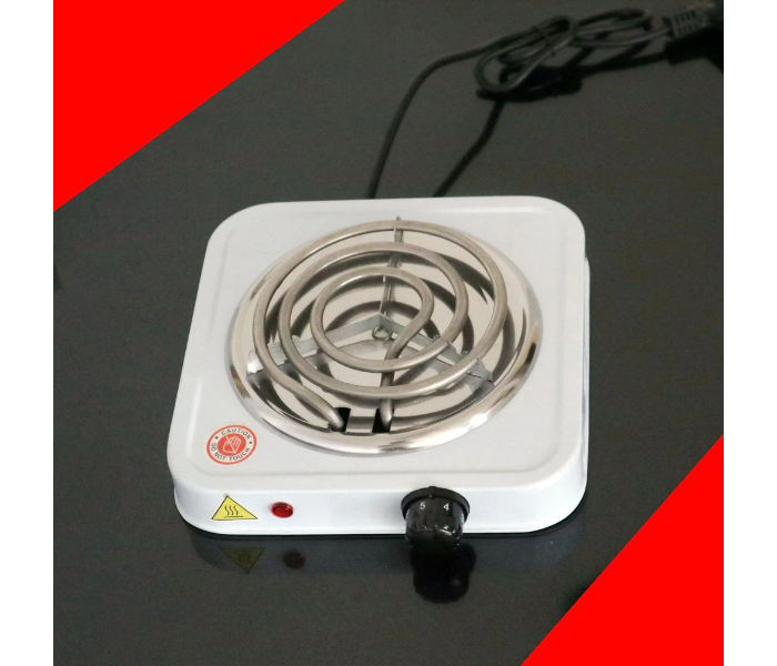 Portable Electric Hot Plate Burner - White - Zoom Image 2