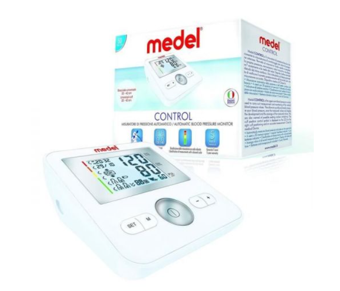 Medel Control Upper Arm Blood Pressure Monitor 95142 - White - Zoom Image