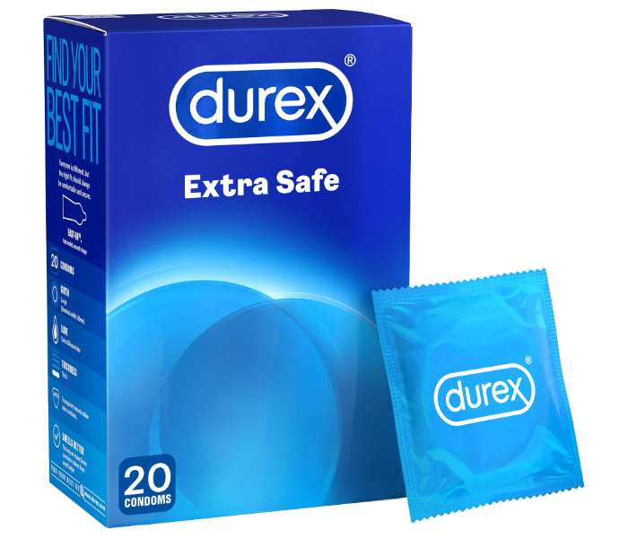 Durex Extra Safe Condoms Pack of 20 - Zoom Image