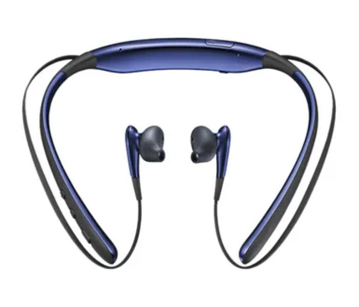 Generic Level U Wireless Bluetooth Neckband Headset with Collar Noise Cancelling - Blue - Zoom Image 2