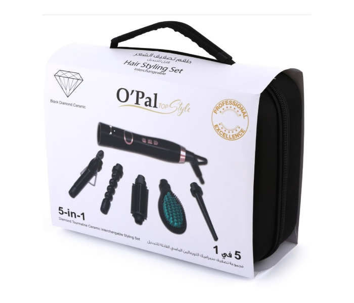 Opal OHS-281 5 In 1 Hair Styler Set - Black - Zoom Image 3