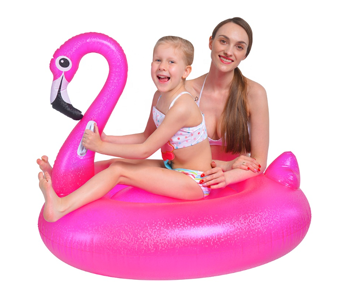 Jilong 35036 Mosaic Flamingo Rider for Kids - Pink - Zoom Image