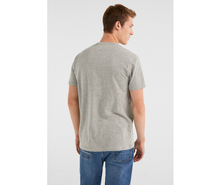 Springfield 145556743 Small Licensed T-Shirt for Men - Grey - Zoom Image 3