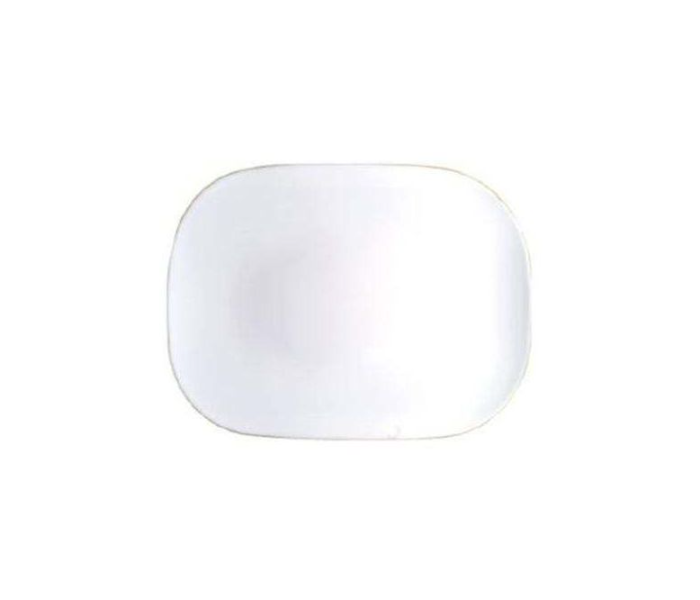 Royalford RF7878 14-inch Imperial Gold Serving Plate - White - Zoom Image 2