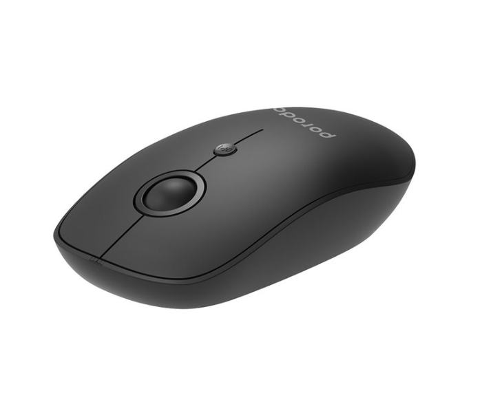 Porodo PD-WM24BT-BK 2 in 1 Wireless Bluetooth Mouse - Black - Zoom Image 3