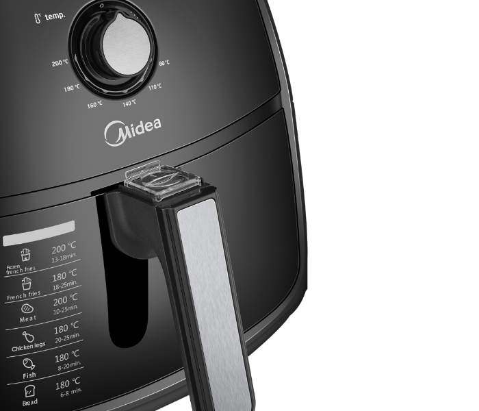 Midea MF-TN40A 4 Liter Airfryer- Black - Zoom Image 7