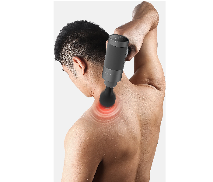 Rako 9000026 Vibo Sports 6 Head Massage Gun - Grey - Zoom Image 1