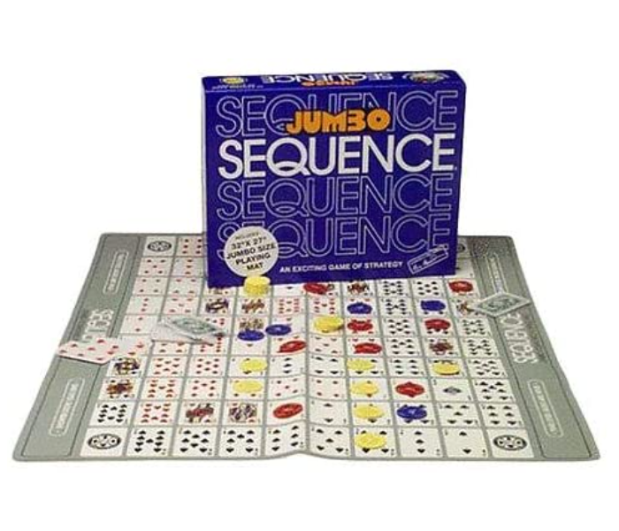 Sequence 8080 Jumbo Sequence Box Game - Zoom Image