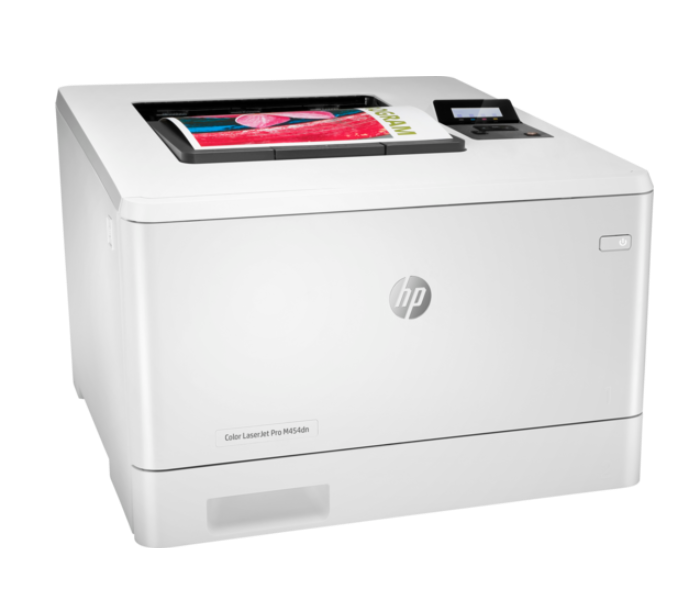 HP Colour LaserJet Pro M454dn White - Zoom Image 3