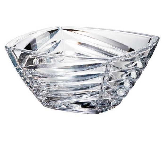 Crystalite Bohemia 33cm Glass Facet Bowl - Zoom Image