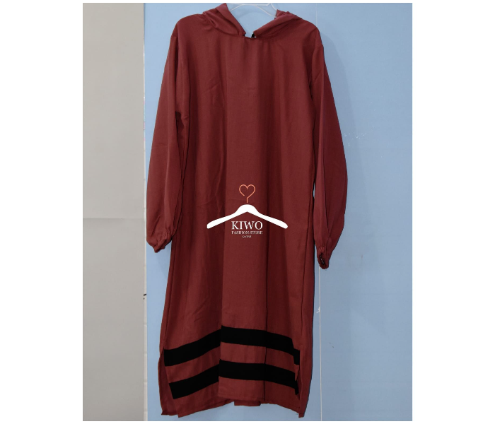 Kiwo KIWO94 XXL Hoodie for Women - Red - Zoom Image