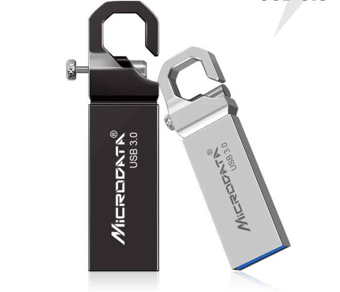 Microdata Fashion Flash Drive 64GB USB 3.0 Flash - Black - Zoom Image 1