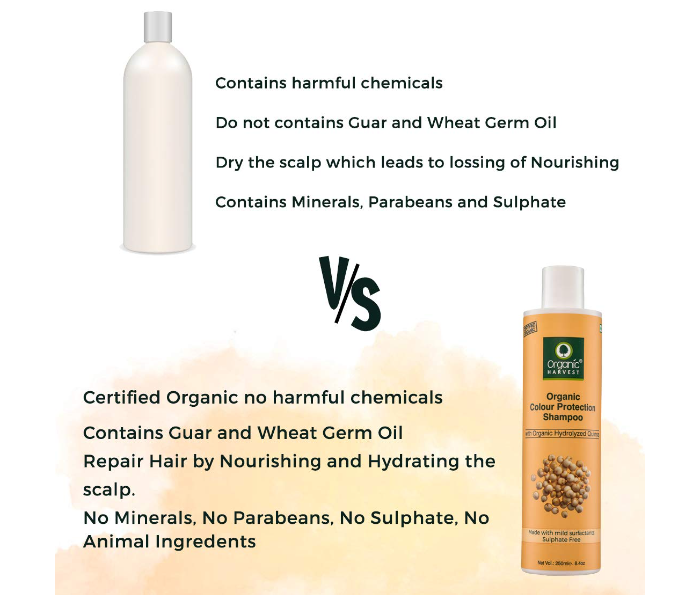 Organic Harvest 250ml Quinoa Colour Protection Shampoo - Zoom Image 4