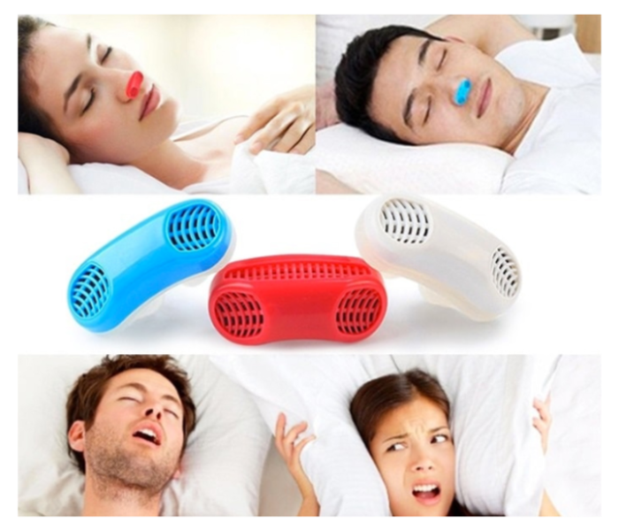 OEM Anti Snoring Silicone for Better and Comfortable Sleep - Red - Zoom Image