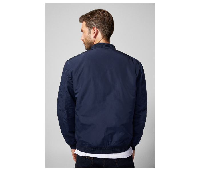 Springfield 095407111 Medium Nylon Jacket for Men - Dark Blue - Zoom Image 5