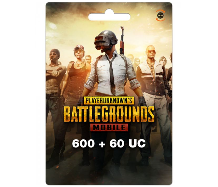 PUBG Mobile 600 Plus 60 UC - Zoom Image