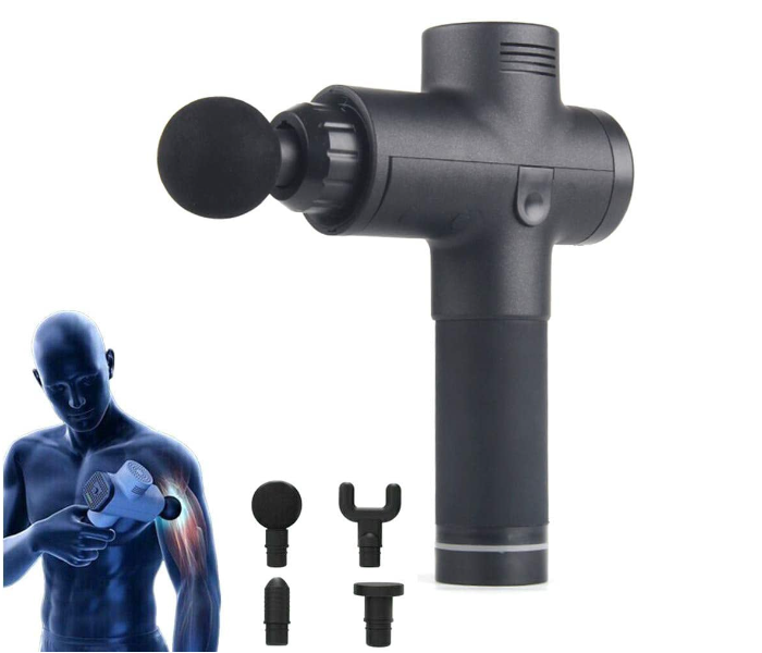 Rako 9000026 Vibo Sports 6 Head Massage Gun - Grey - Zoom Image 3