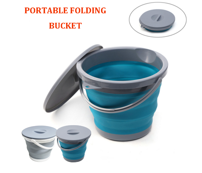 Portable Folding Bucket For Outdoor Camping - Zoom Image 2