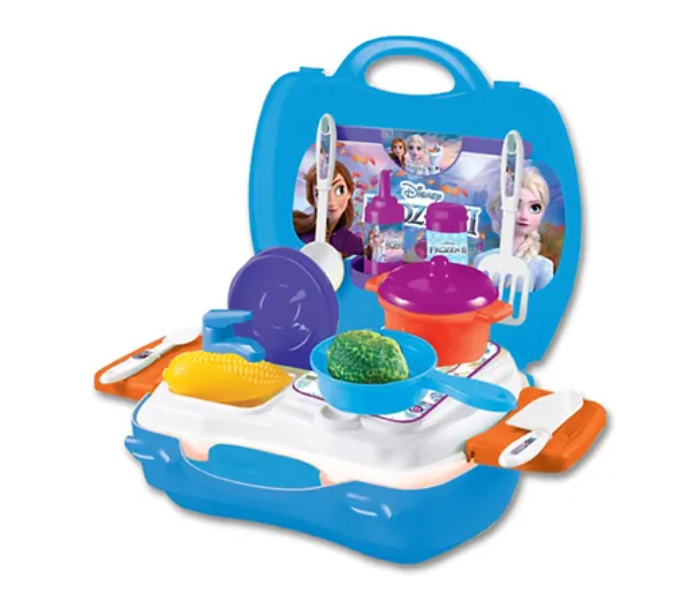 Disney ST-DIS01 Frozen 2 Deluxe Kitchen Set Case for Kids - Zoom Image 1