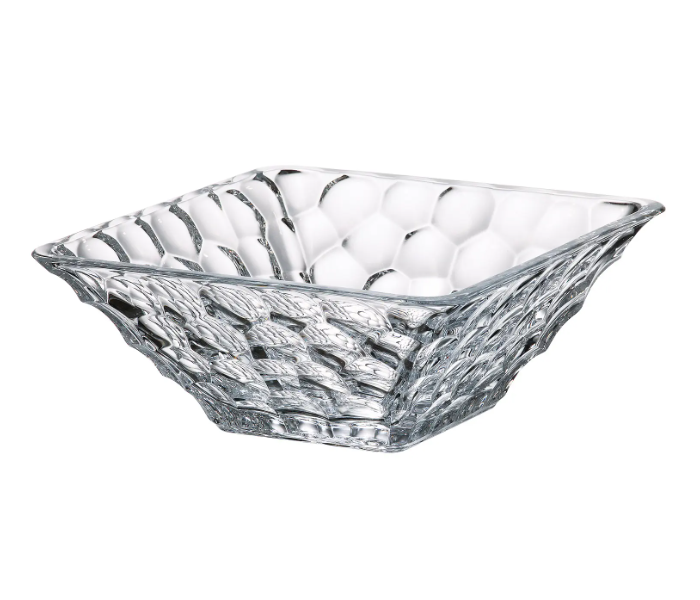 Crystalite Bohemia 26cm Glass Marble Bowl - Zoom Image