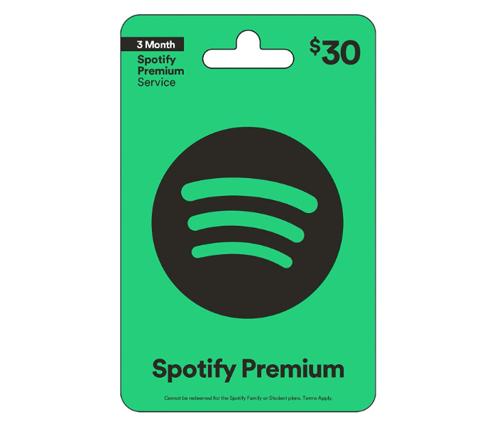 Spotify Gift Card 30$ for 3 Months - Zoom Image