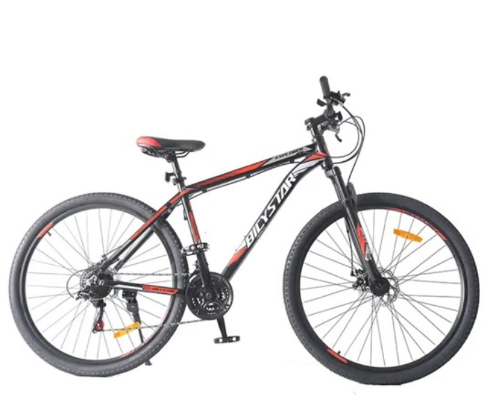 Bicystar 27.5 Inch 21 Speed Mountain Aluminium Bike - Red - Zoom Image