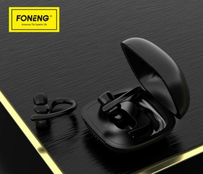 Foneng BL06 Sports True Wireless Bluetooth Earphone - Black - Zoom Image 3