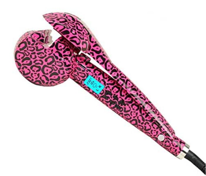 Royal Juicy RM-C51 Hair Curler with Unique Steam Function - Pink and Black - Zoom Image 1