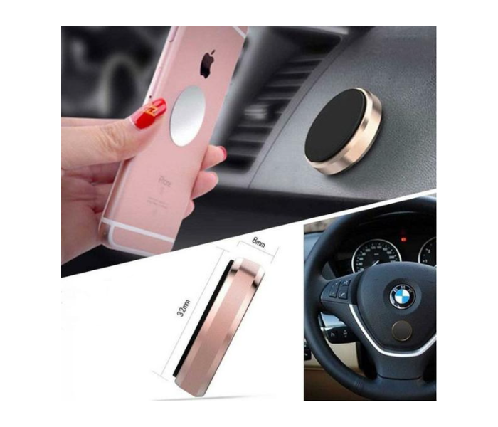 Earldom EH18 Magnetic Sticky Phone Holder Mount Stand - Gold - Zoom Image 4