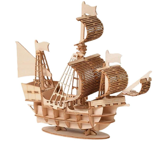 3D Wooden Puzzle Model Classic SHIP JC DIY Toy - Zoom Image 1