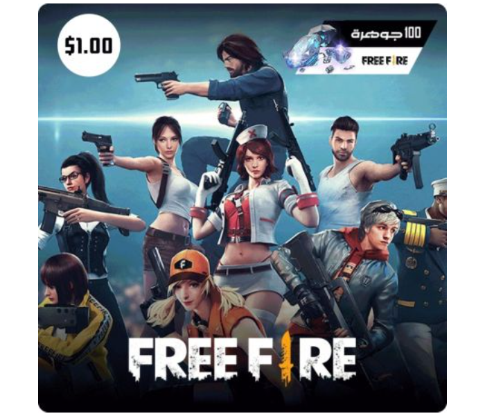 Free Fire 100 Plus 10 Diamond - Zoom Image