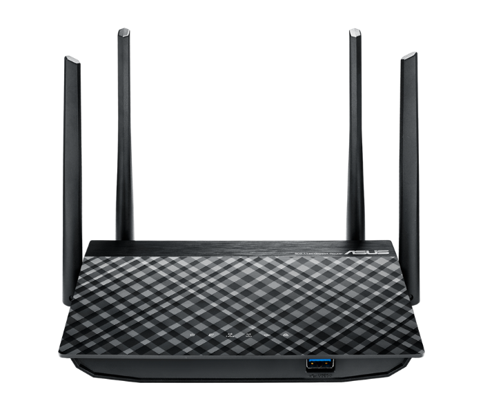 ASUS RT-AC58U AC1300 Dual Band WiFi Router - Black - Zoom Image 4