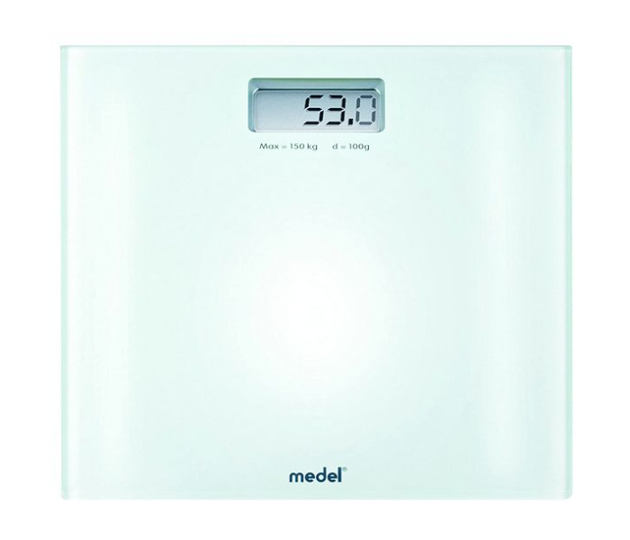 Medel Crystal Glass Digital Scale 92081 - White - Zoom Image