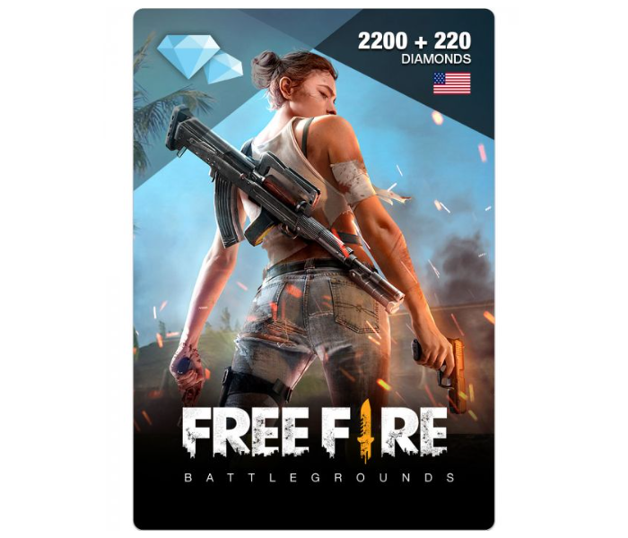 Free Fire 2200 Plus 220 Diamond - Zoom Image