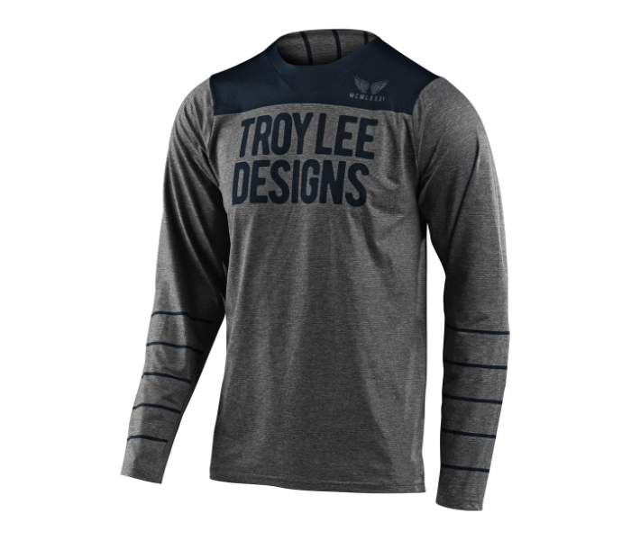 Troy Lee Medium Polyester Long sleeve MTB Jersey - Dark Grey - Zoom Image