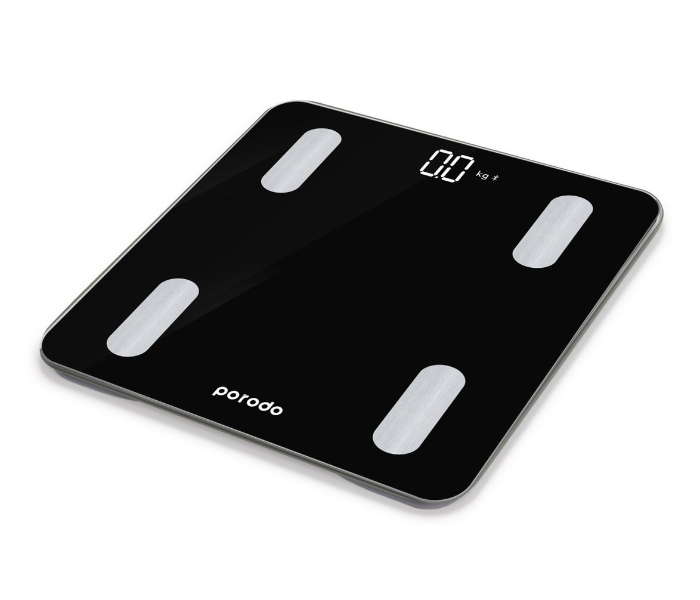 Porodo PD-BF1321BT-BK Digital Bluetooth Full Body Smart Scale - Black - Zoom Image 2