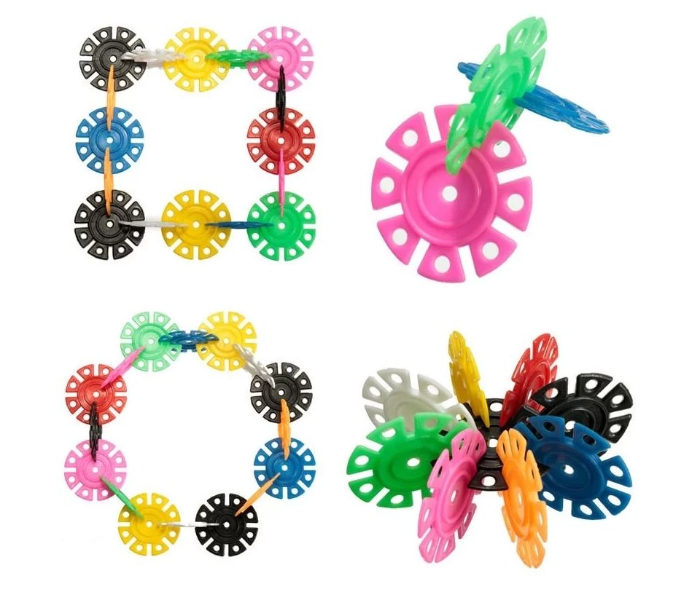 3D Puzzle Jigsaw Snowflake 200 Pcs  Puzzle Educational Intelligence Toys For Kids - Zoom Image 1