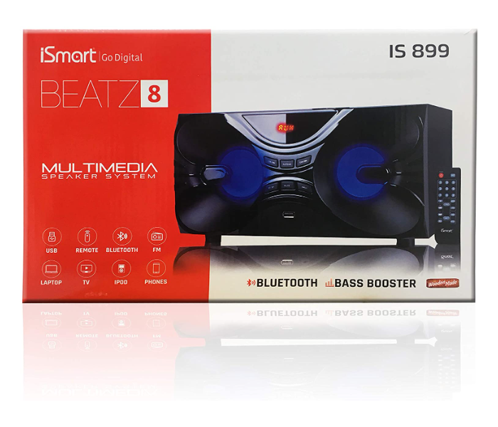 iSmart Super Bass Multimedia Speaker System IS 899 - Zoom Image 1