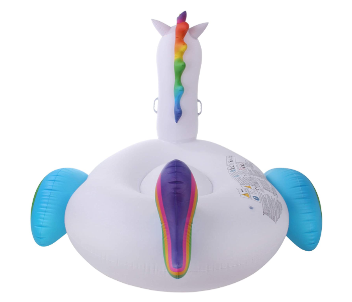 Jilong 37428 Jumbo Inflatable Unicorn Float - White - Zoom Image 2