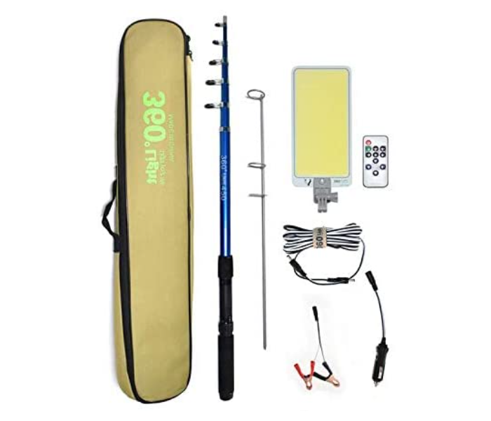 Conpex FR-04 COB KIT Telescopic Waterproof Camping Outdoor LED Light with Carry Bag and Remote Control - Zoom Image 2