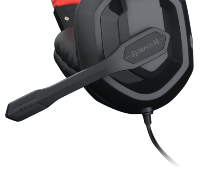 Redragon ARES H120 Gaming Headset with Built-in Noise Reduction - Black - Zoom Image 3