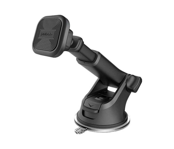 Porodo PD-ALUEMM-GY Aluminum Magnetic Car Mount Phone Holder - Gray - Zoom Image 1