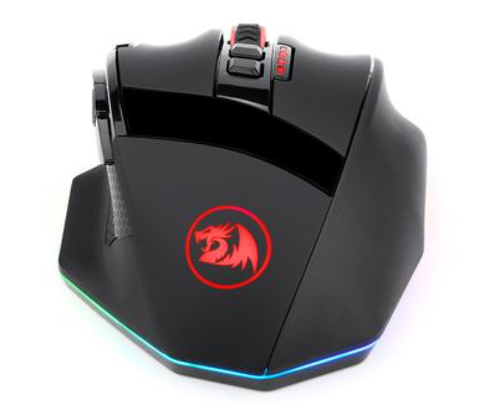 Redragon M801P-RGB Sniper Pro 2 in 1 RGB Wireless Gaming Mouse - Black - Zoom Image 3