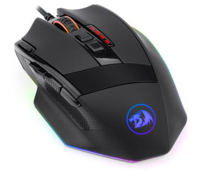 Redragon Sniper M801-RGB Backlit Wired Gaming Mouse - Black - Zoom Image 7