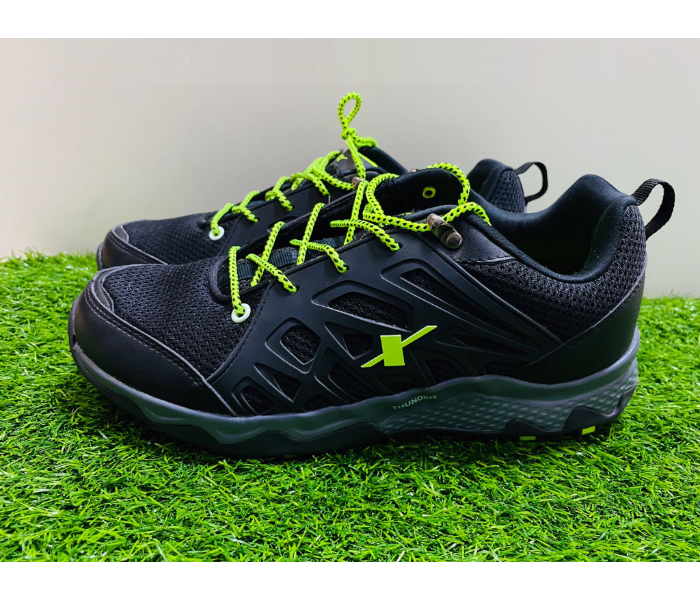 Sparx SM 626 EU44 Sports Shoes for Men - Black and Green - Zoom Image