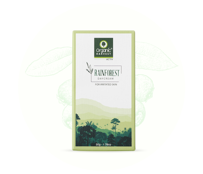 Organic Harvest 50gm Rain Forest Day Cream for Irritated Skin - Zoom Image 3