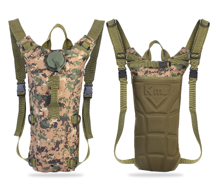 Fashionable 1 Litre Hydro Water Backpack - Camouflage - Zoom Image